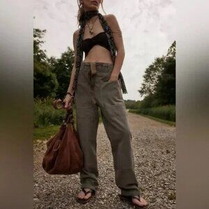 NWOT We The Free Hayden Pull-On Pants Laurel Oak size- LARGE